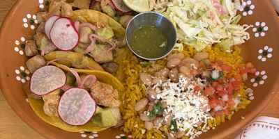 TaTaco restaurant in Durham NC serving Mexican-inspired food
