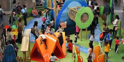 Free indoor playground at Southpoint Mall in Durham NC