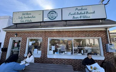 Exterior view of Ideal’s Sandwich & Grocery in Durham